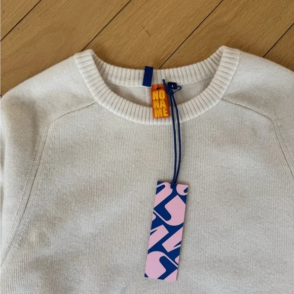 Naked Cashmere noname Women's Cream Cashmere Sweater